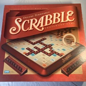 Deluxe Turntable Scrabble Parker Bros complete